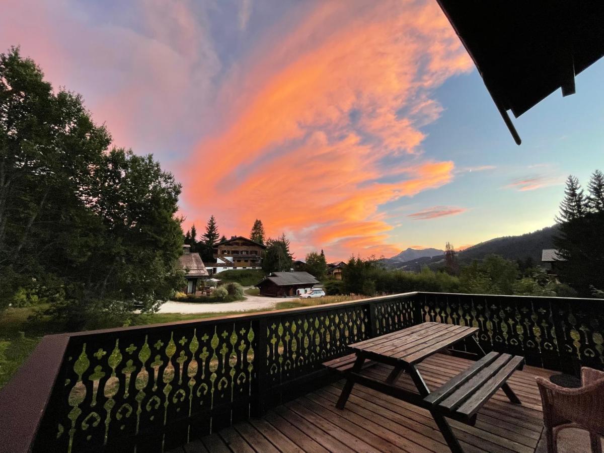 Le Chalet De Nabor Les Gets Esterno foto